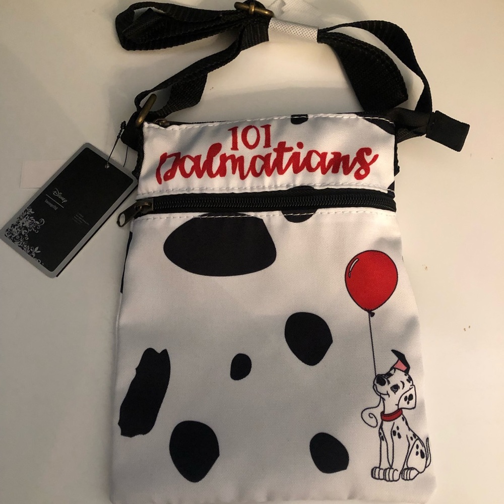 Loungefly 101 Dalmatian passport crossbody bag